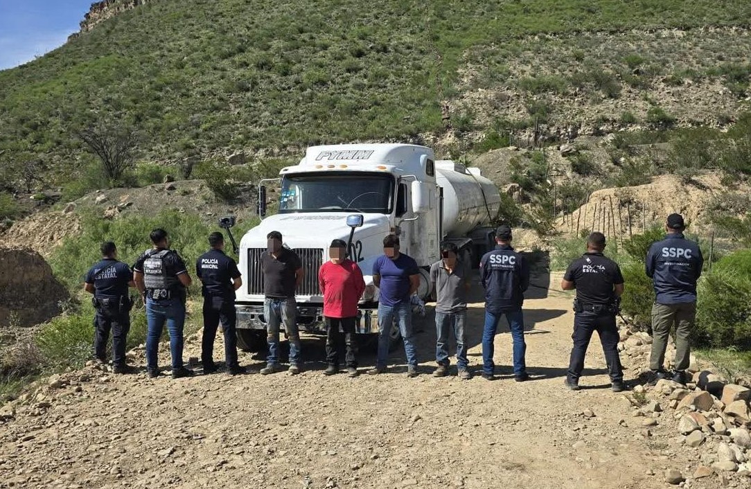 Cinco detenidos por robo de hidrocarburo en Ramos Arizpe, Coahuila