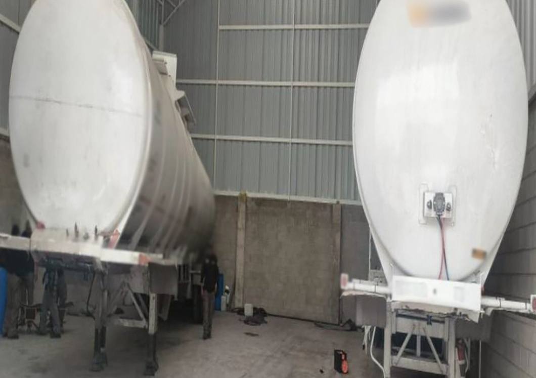 Aseguran 39 mil litros de combustible en Guanajuato