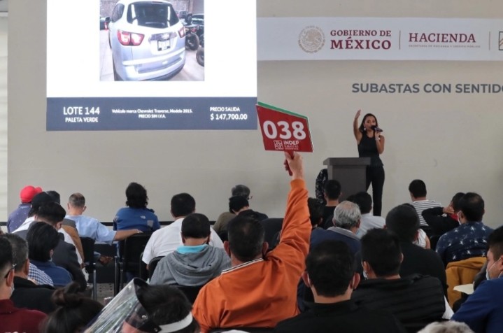 Capta Gobierno 40 mdp tras subastar 107 mil bienes inmuebles