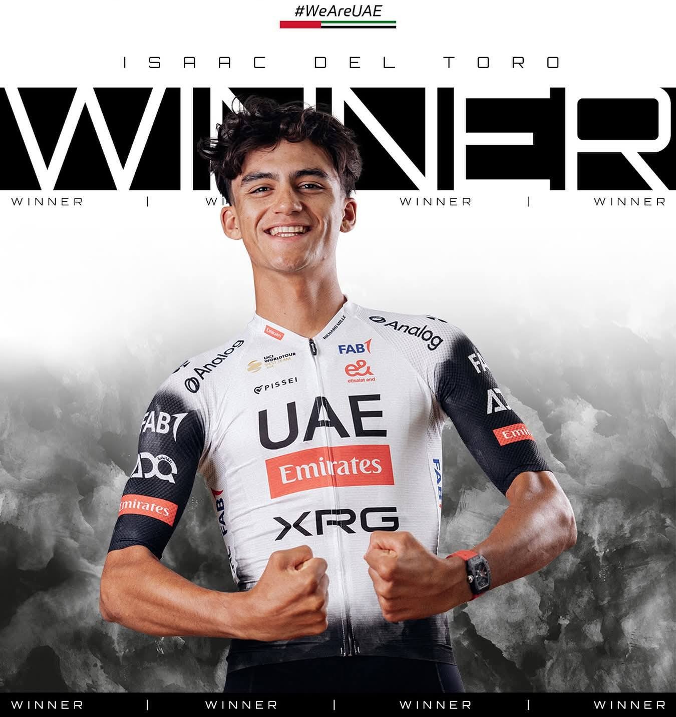 Isaac del Toro Campeón de la Vuelta Burgos 2025