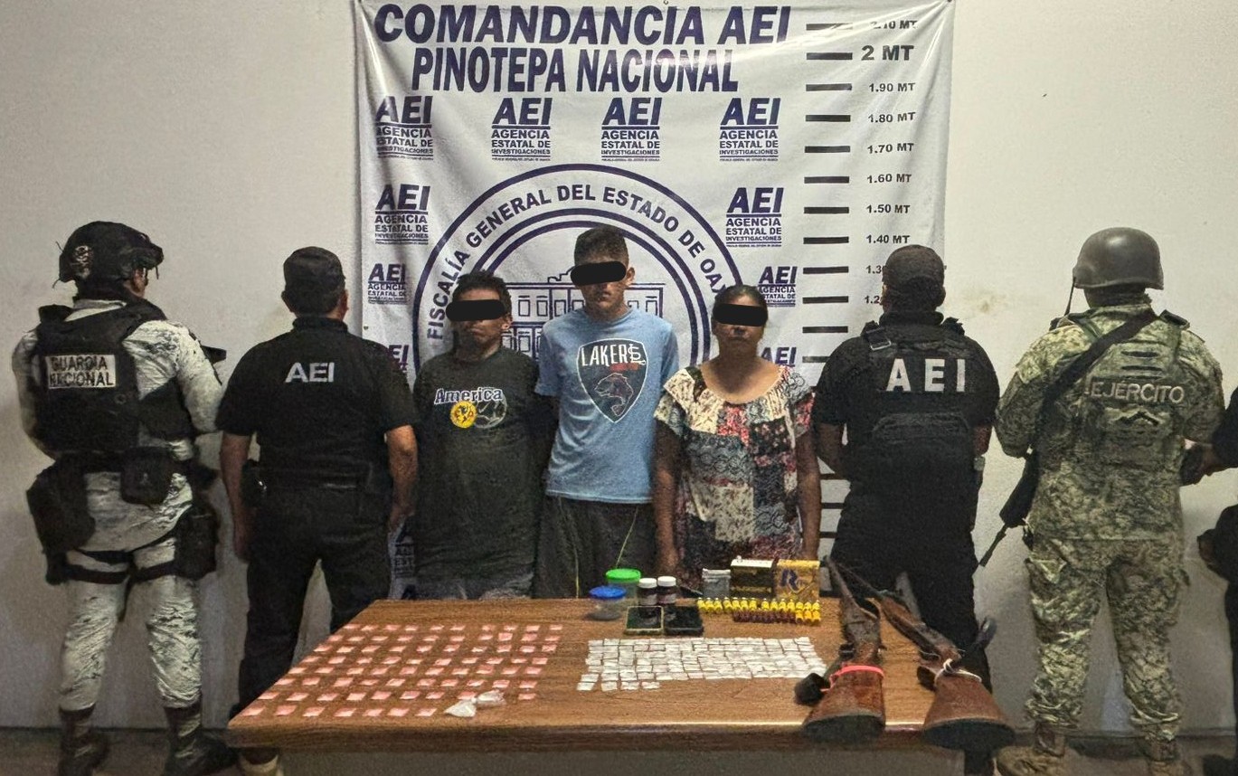 Vinculan a proceso a tres sujetos por delitos contra la salud, operaban en la región de la Costa