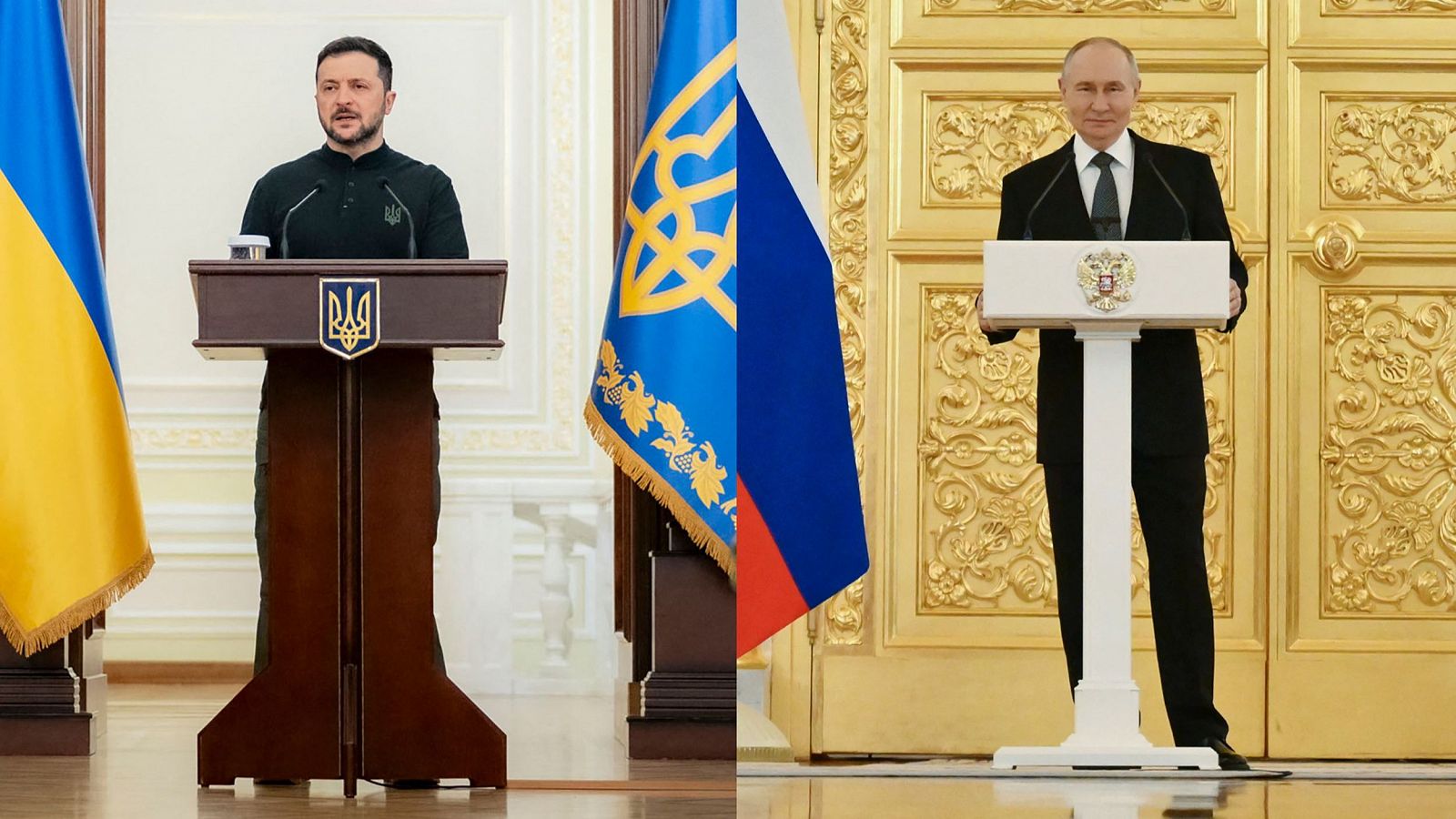 Zelenski y Putin aceptan reunión inédita