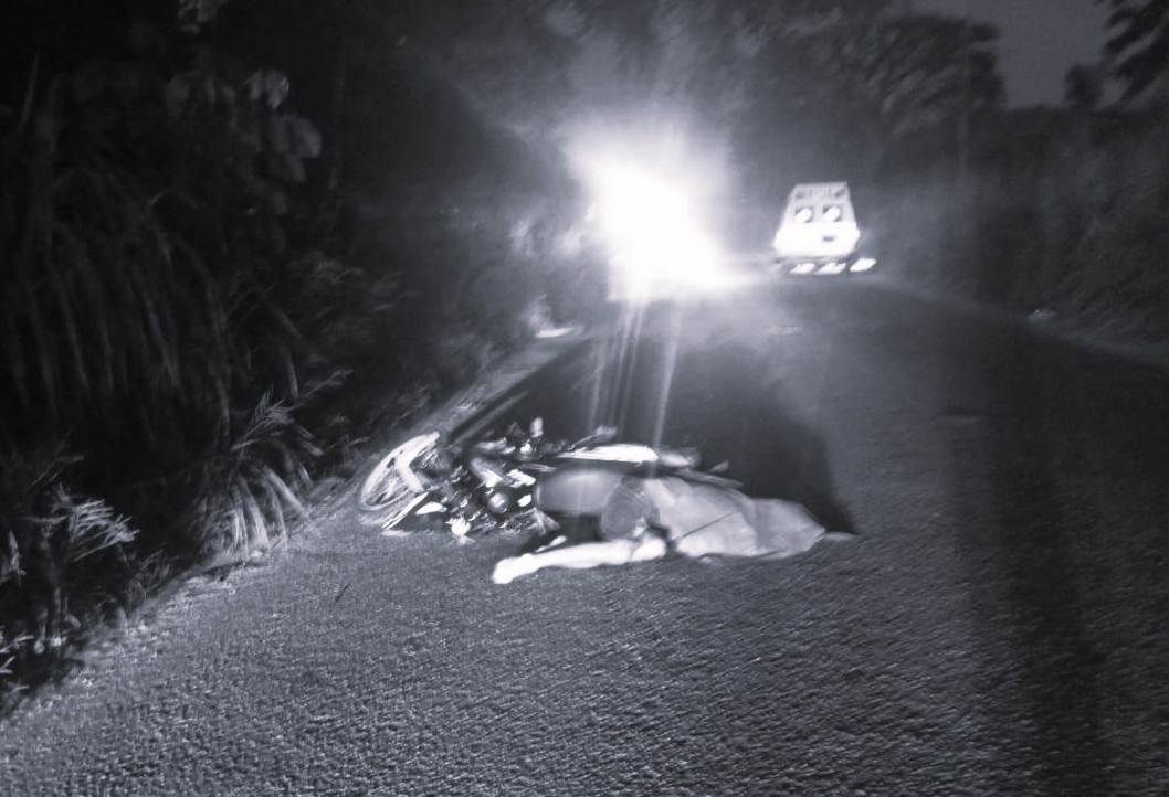 Joven pierde la vida tras derrapar con su motociclista en Tuxtepec