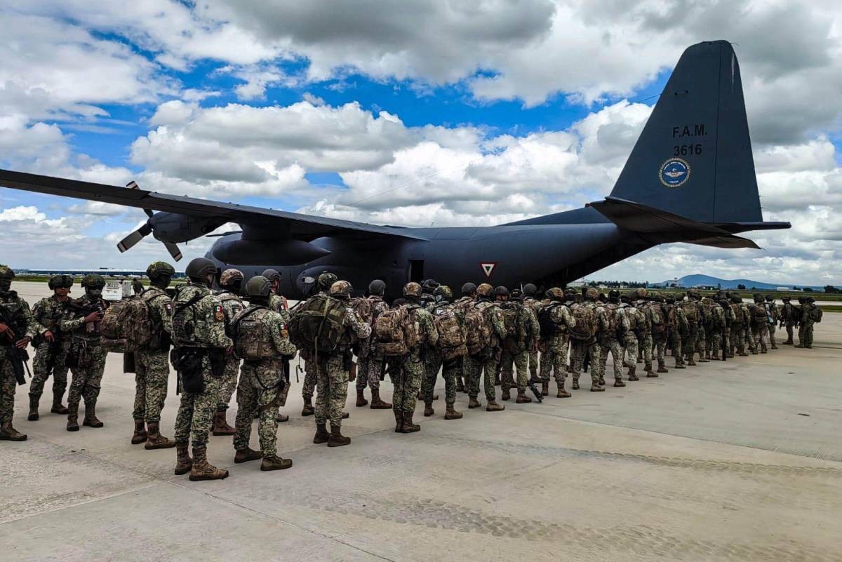 Refuerzan Sinaloa con 600 nuevos elementos del Ejército mexicano
