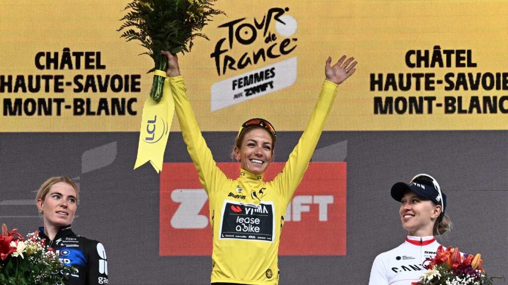 Pauline Ferrand-Prévot conquista el Tour de Francia femenil