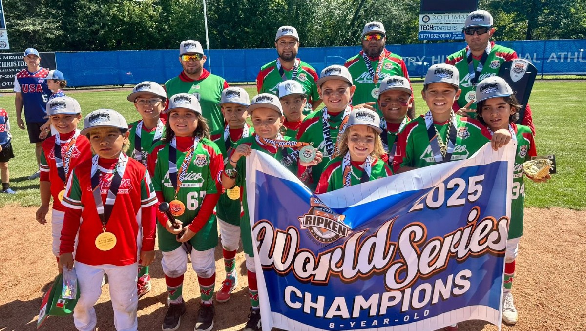 Selección mexicana de beisbol infantil es campeona del mundo