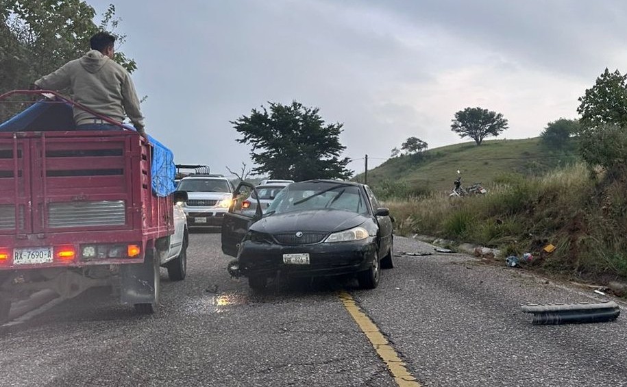 Accidente en la carretera Miahuatlán–Puerto Escondido