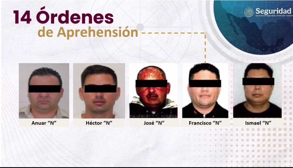 Confirman la captura de 14 empresarios, marinos y exfuncionarios por red de huachicol