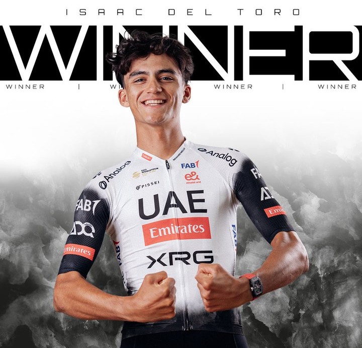 Isaac del Toro gana la Copa Sabatini en Toscana