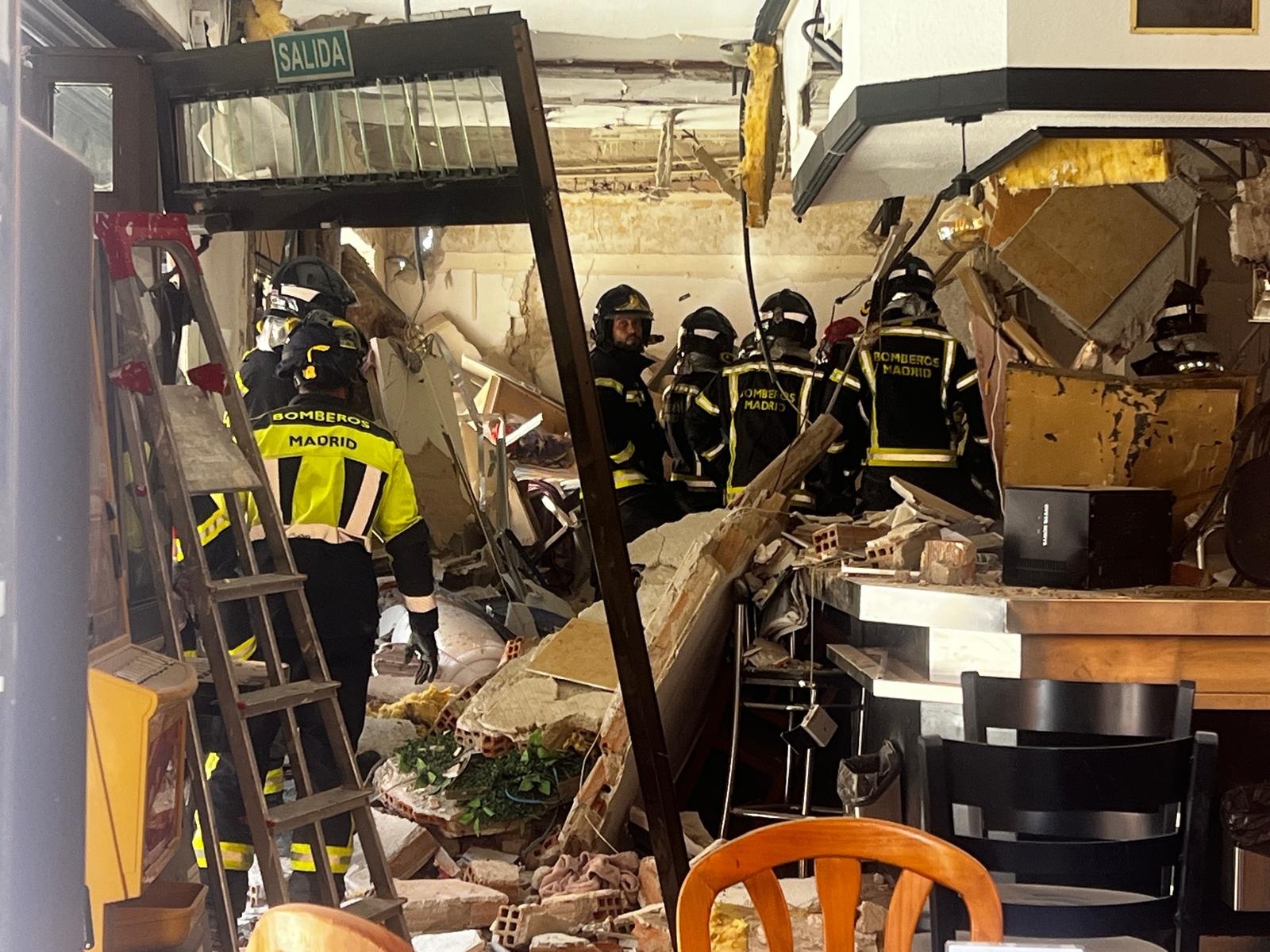 Explosión en cafetería de Madrid deja al menos 25 heridos