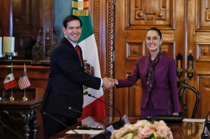 Acuerdo en seguridad y migración con respeto a la soberanía y territorialidad; concluye reunión Sheinbaum-Rubio