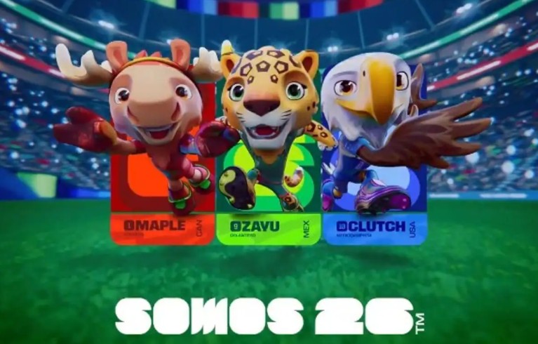 FIFA revela la imagen de Zayu, Clutch y Maple, mascotas del Mundial 2026