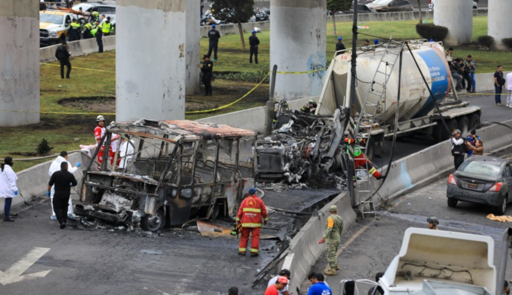 Asciende a 29 la cifra de muertos por explosión de pipa de gas en el puente de La Concordia