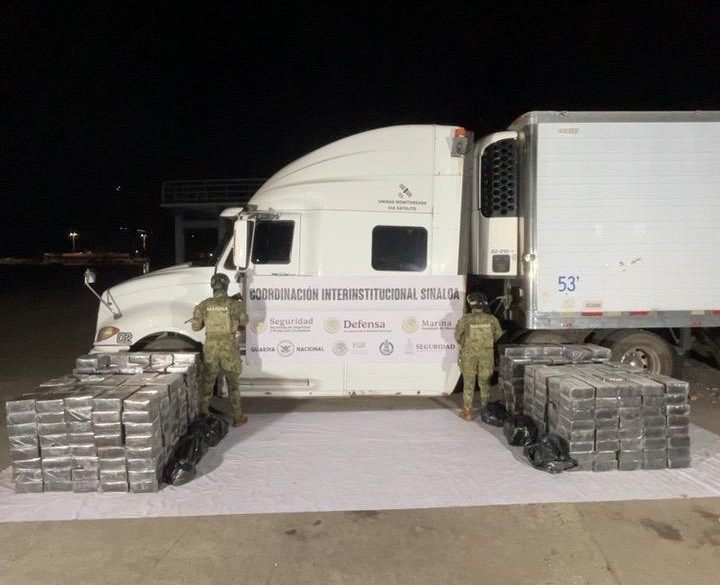 Aseguraron 1.5 toneladas de metanfetaminas en Mazatlán