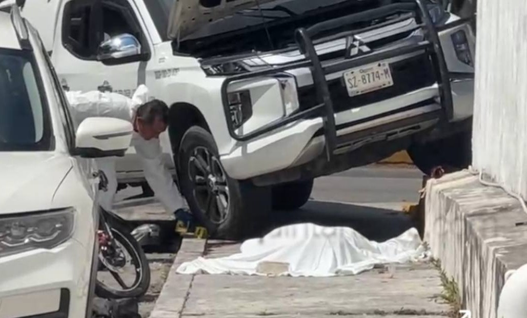 Mujer pierde la vida tras ser embestida por camioneta de seguridad privada