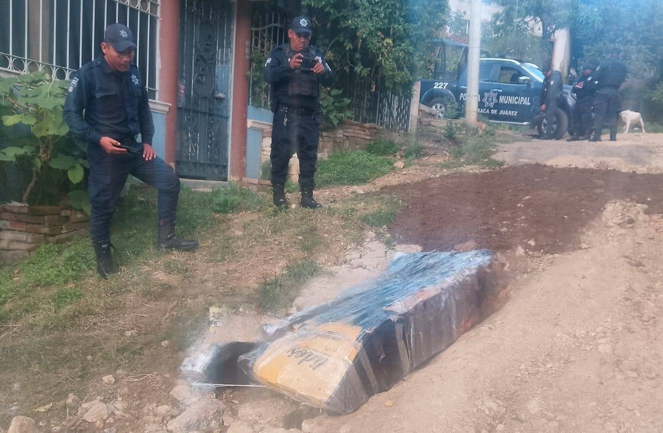Localizan cuerpo dentro de un paquete en la Colonia Jardín