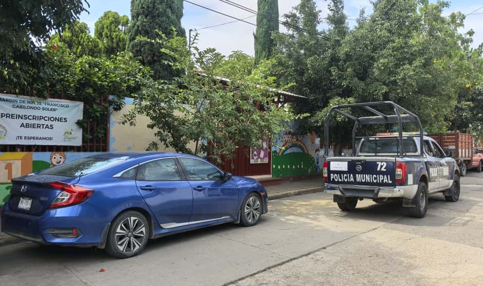Desalojan jardín de niños en Santa Lucia del Camino por falsa alarma de explosión de tanque de gas