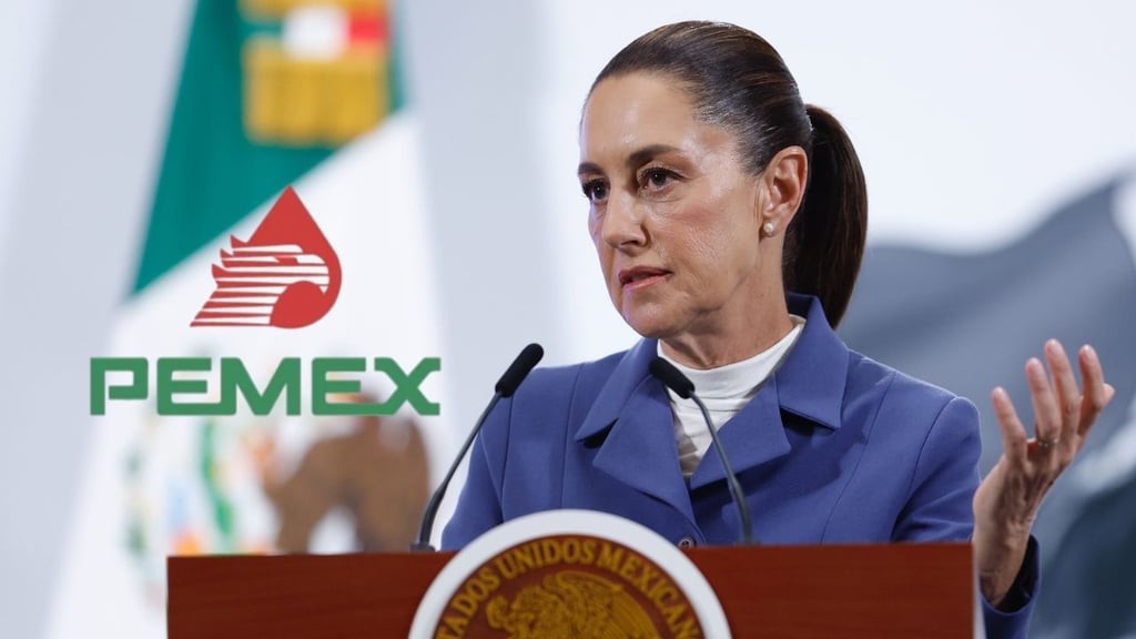Gobierno de Sheinbaum inyectará 60.7 mil millones de dólares a Pemex hasta 2027