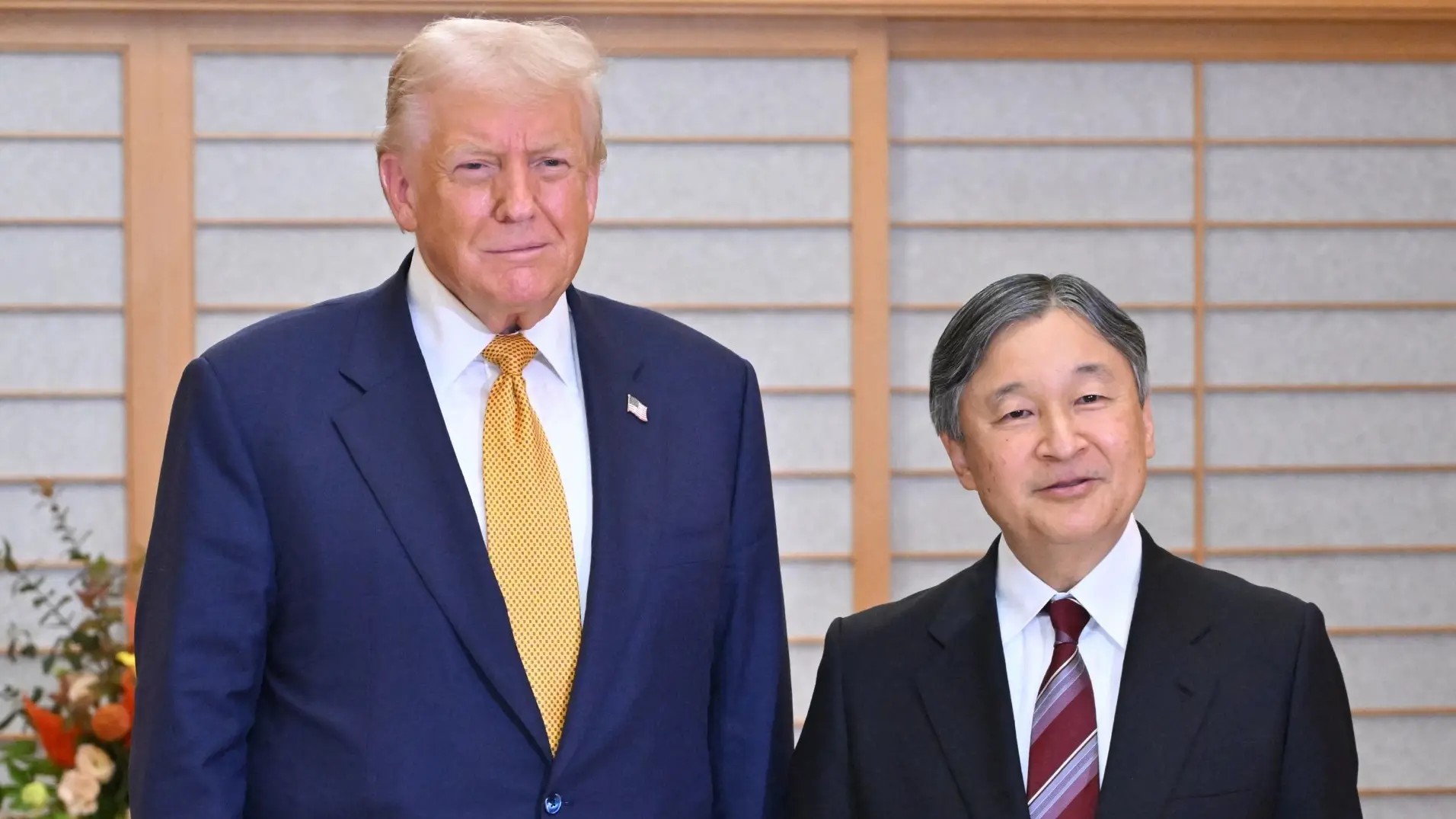 Emperador Naruhito recibe a Trump en su gira por Asia