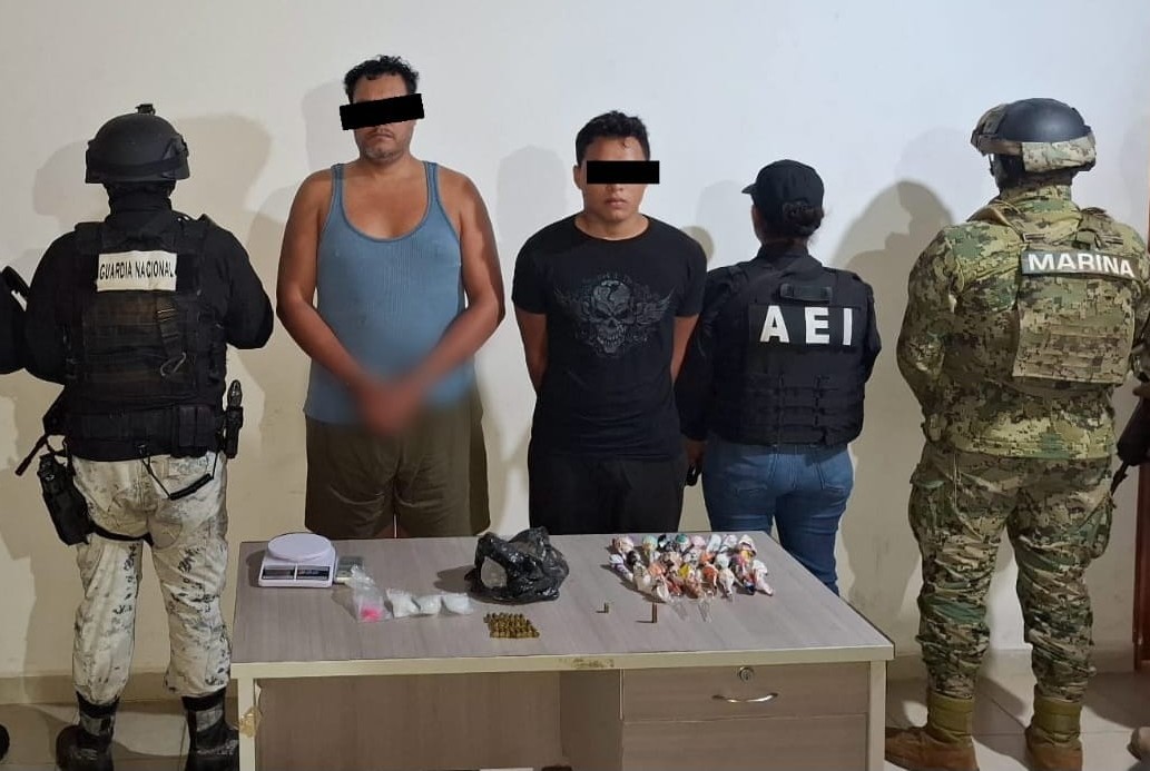 Caen siete personas vinculadas a célula delictiva en Juchitán