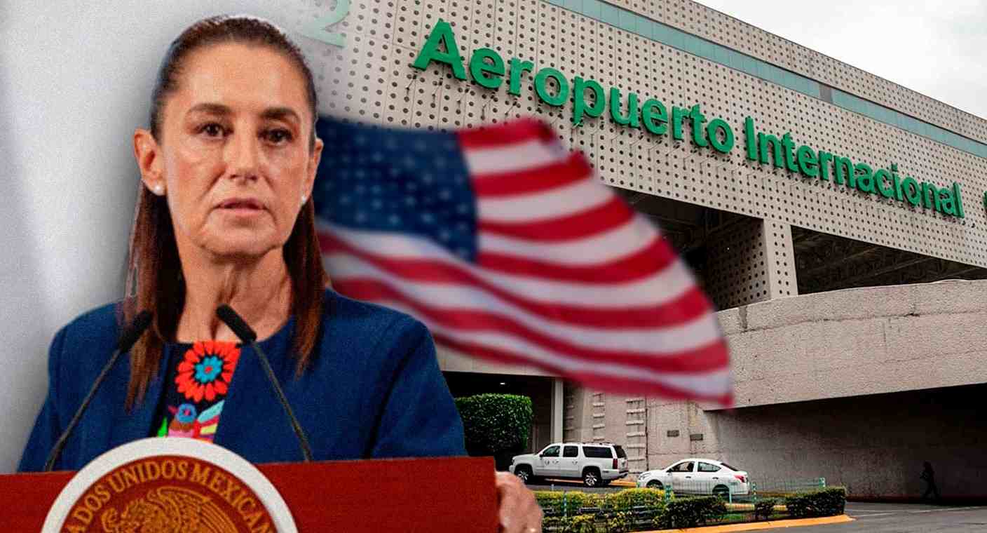 Aerolíneas mexicanas cederán slots en el AICM a las aerolíneas estadounidenses: Sheinbaum
