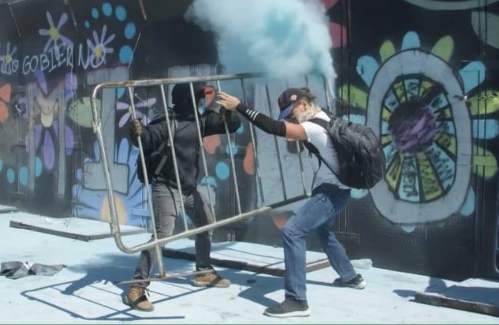 15 detenidos por la violencia en el Zócalo son enviados al Reclusorio Norte