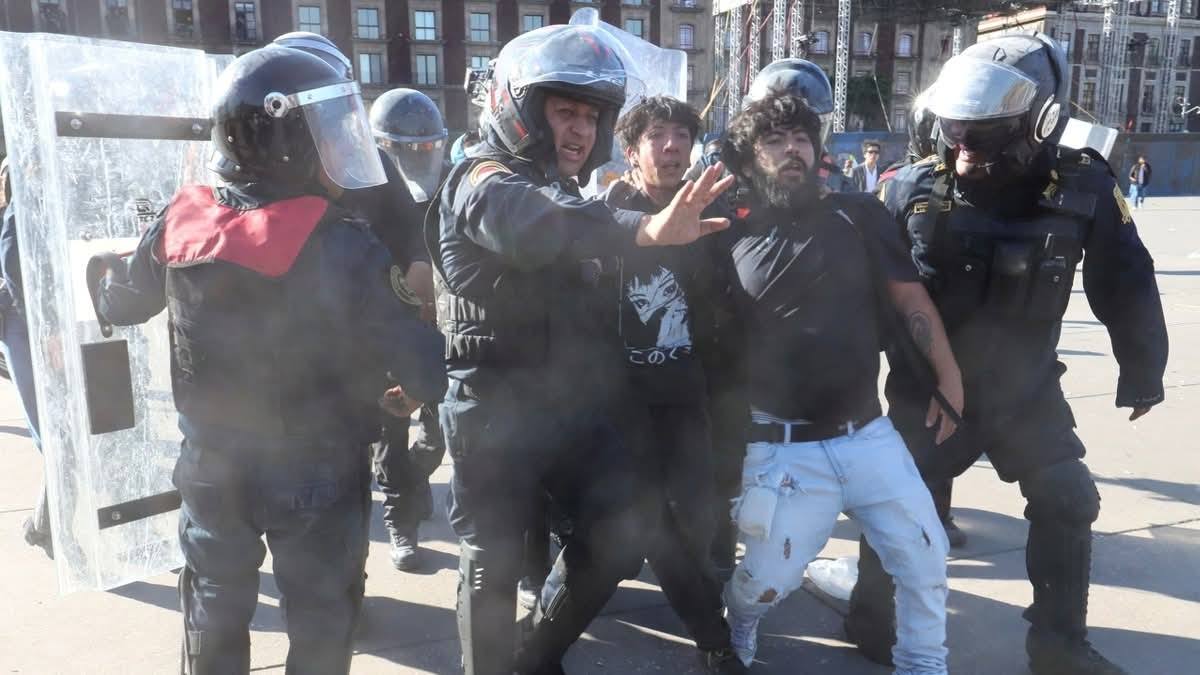 Juez de Control vincula a proceso a seis detenidos en la marcha de la Generación Z