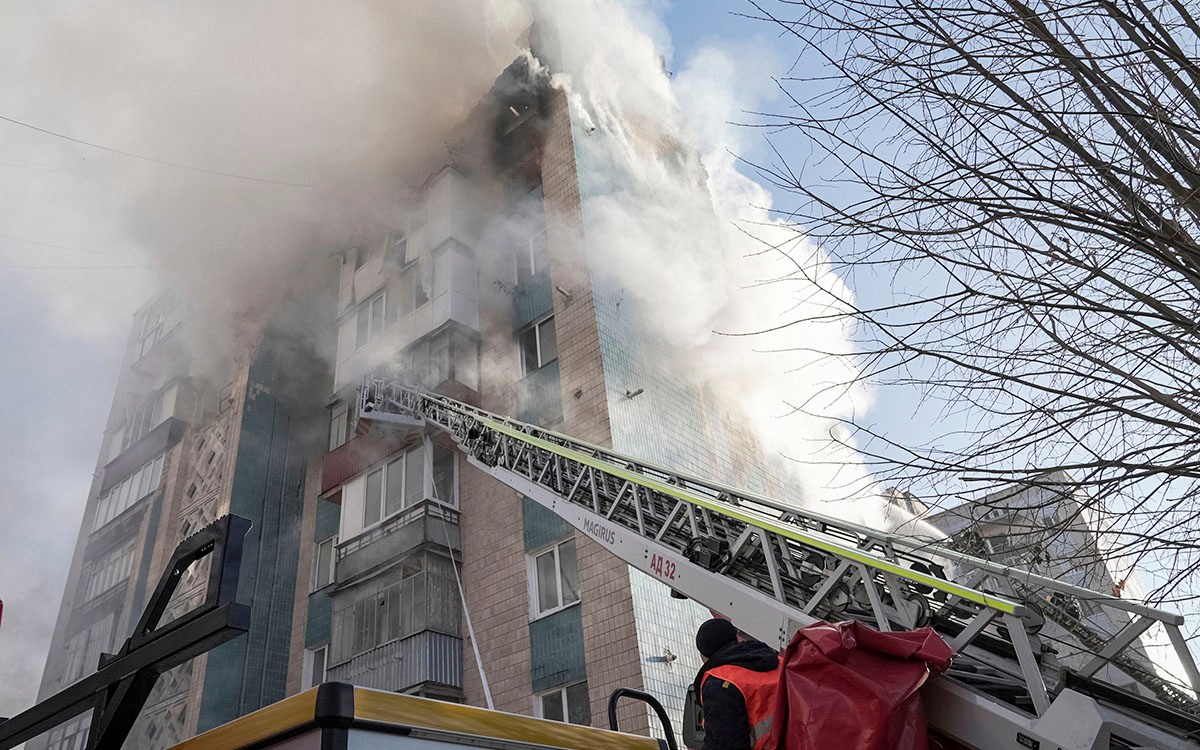 Rusia lanza ataque masivo contra Ucrania y acusa a Kiev de usar misiles estadounidenses