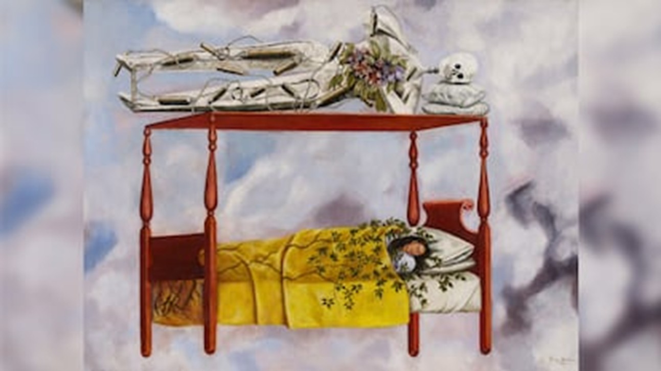 Obra de Frida Kahlo rompe récord al ser subastado por 54.7 mdd