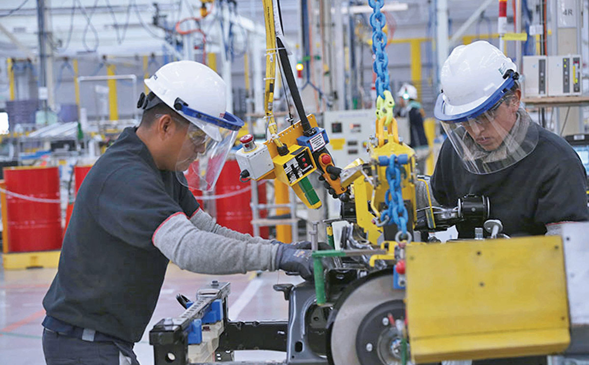 Actividad manufactura en México aumento 0.1% en octubre