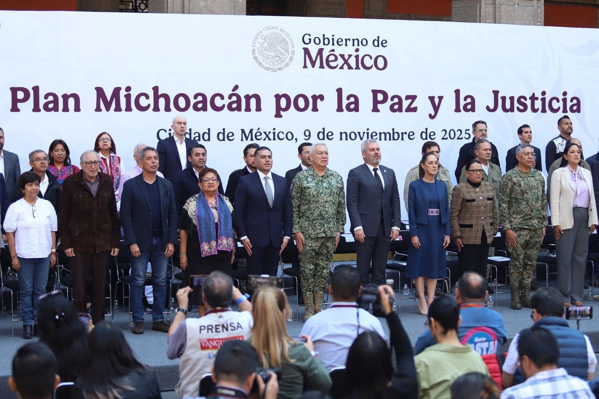 Sheinbaum presenta ‘Plan Michoacán por la Paz y la Justicia’