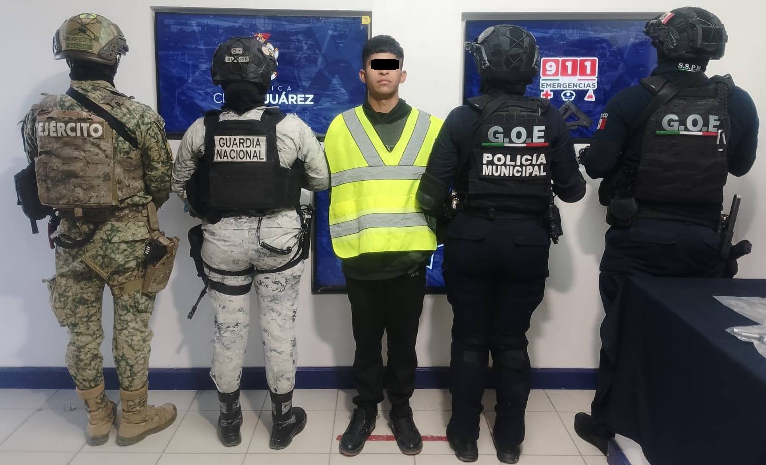 Aseguran una bazuca, arsenal y drogas en Ciudad Juárez