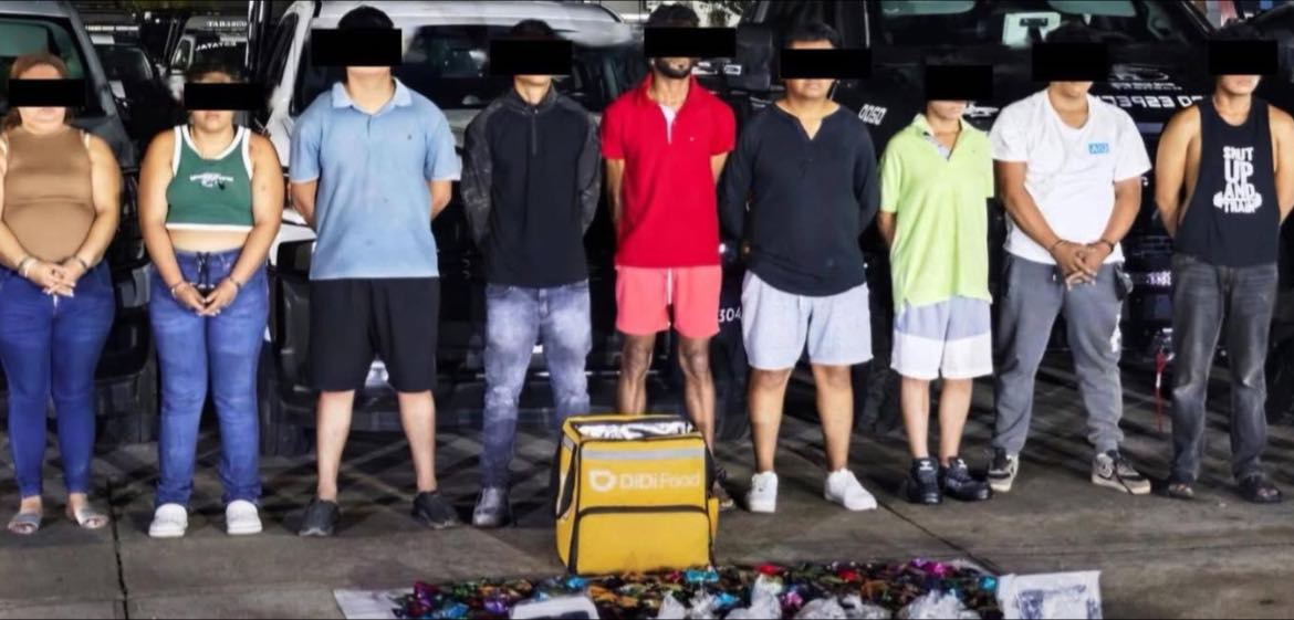 Caen banda que vendía drogas disfrazadas de dulces cerca de escuelas en Villahermosa