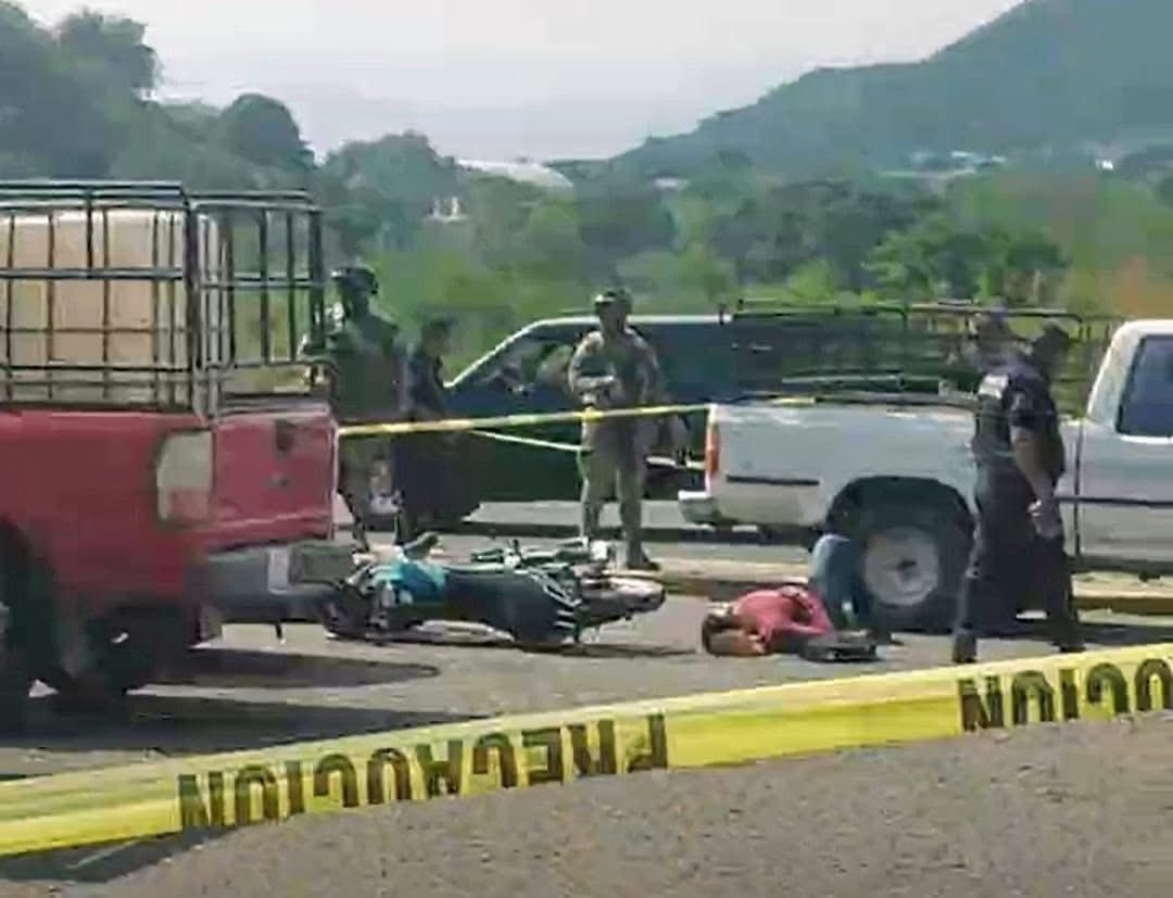 Dos presunto asaltes fueron baleados en Tehuantepec