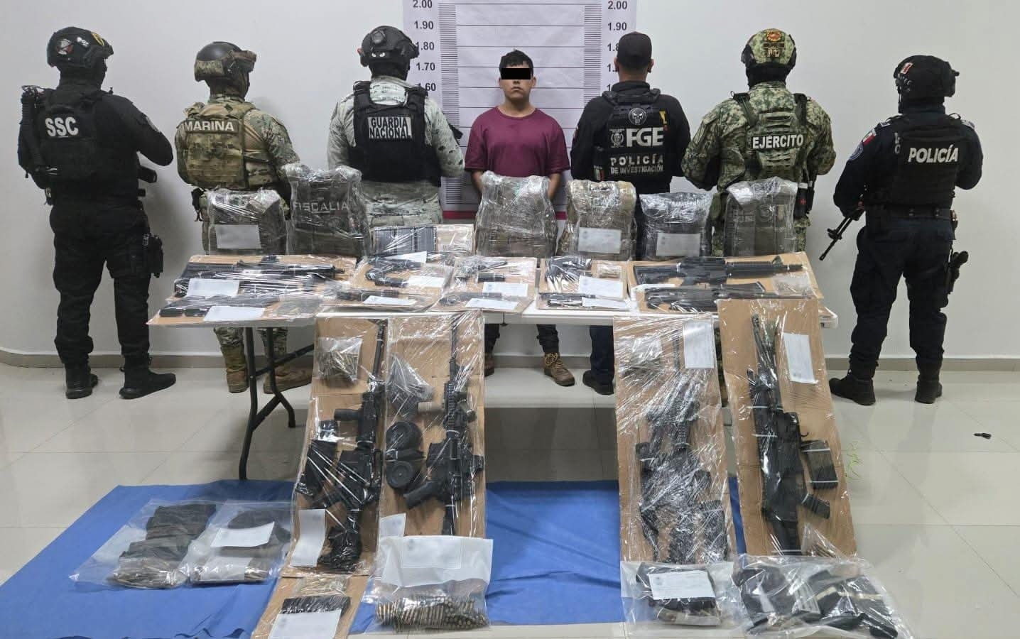 Detienen a sicario y abaten al “Casilda”, jefe de plaza en Felipe Carrillo Puerto, Quintana Roo
