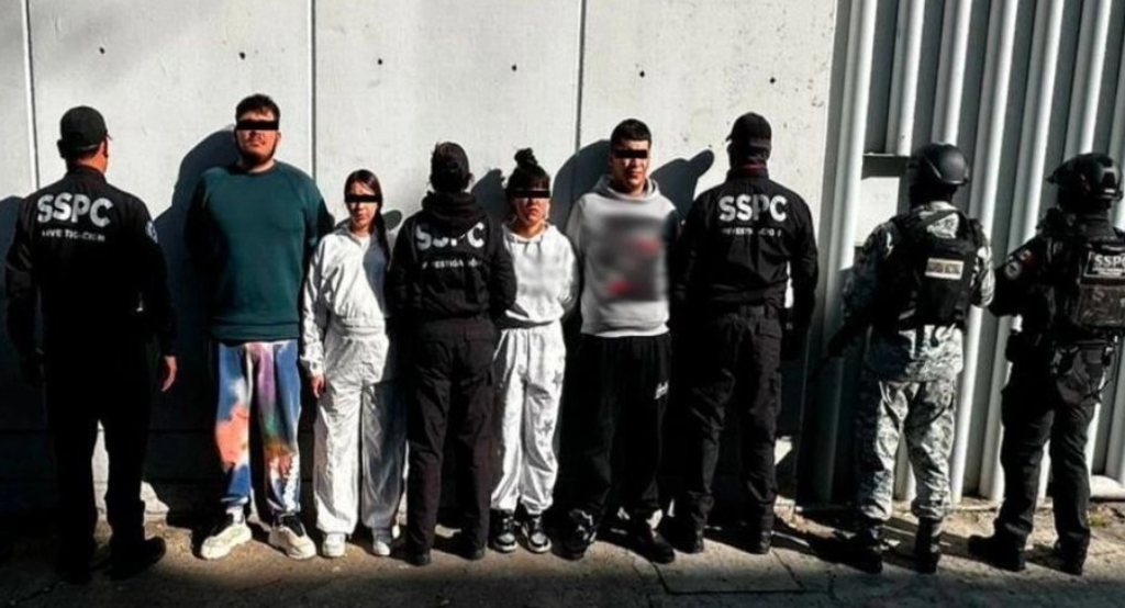 Detienen en CDMX a seis integrantes del ‘Tren de Aragua’