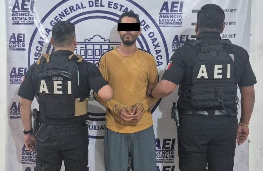 Detienen a un hombre por el delito de homicidio, cometido en Pinotepa Nacional