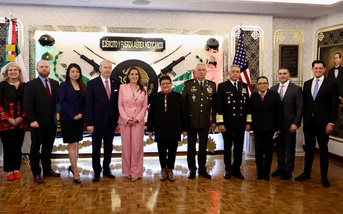 Zar antidrogas de EE.UU. se reúne con Gabinete de Seguridad y felicita operativo contra ‘El Mencho’