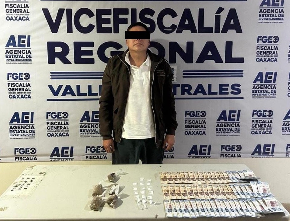 Tras cateo detienen a narcomenudista en Zimatlán de Álvarez