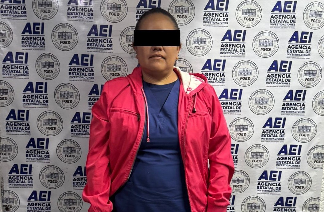 Detienen mujer por el secuestro y homicidio de una persona en San Lorenzo Cacaotepec