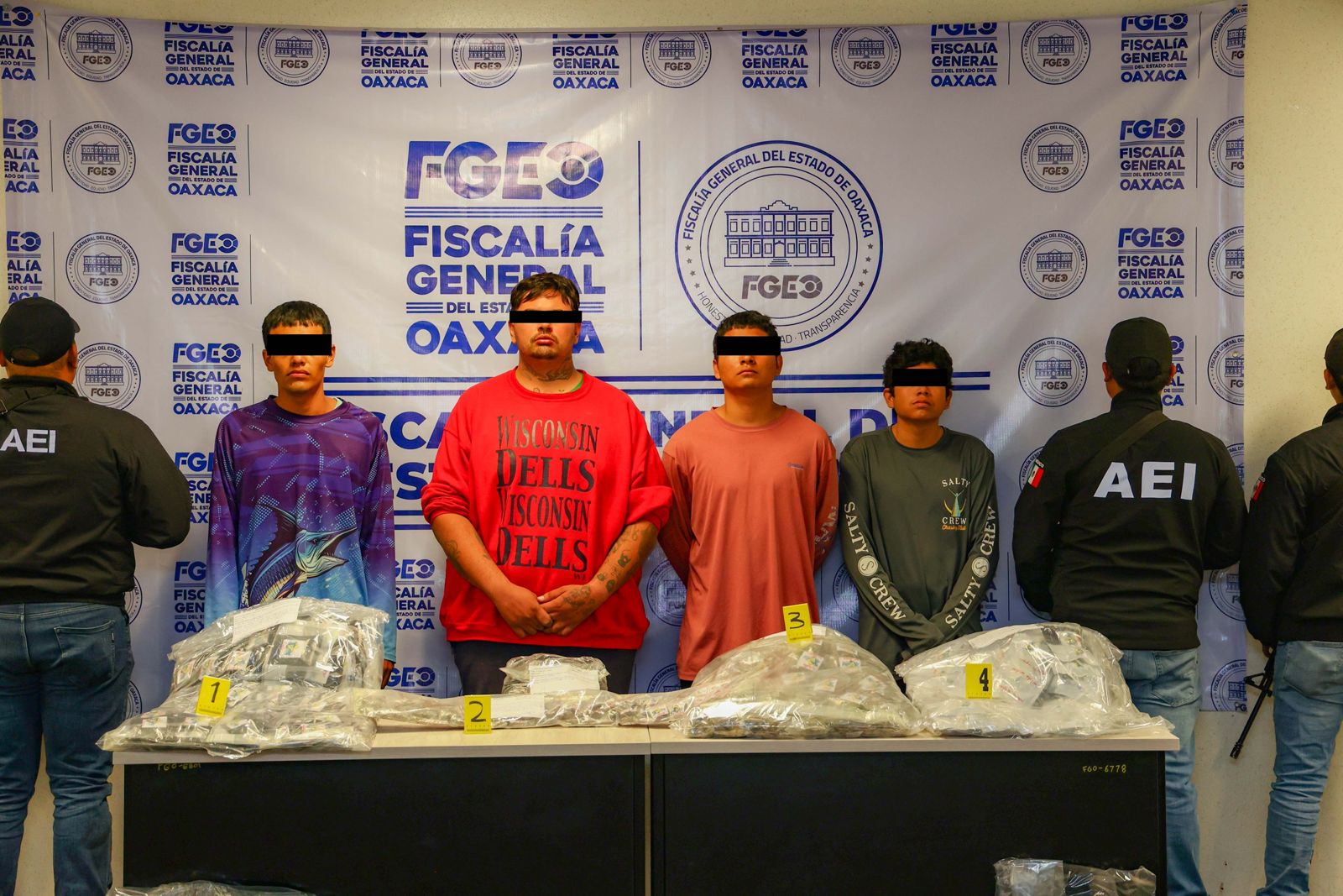 Cae célula de narcomenudistas de San José del Pacífico