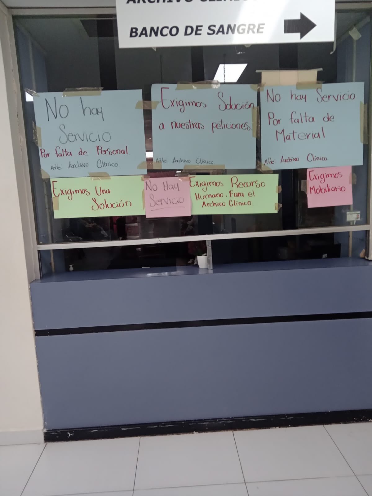 Suspenden labores en el Archivo Clínico del Hospital Civil de Oaxaca