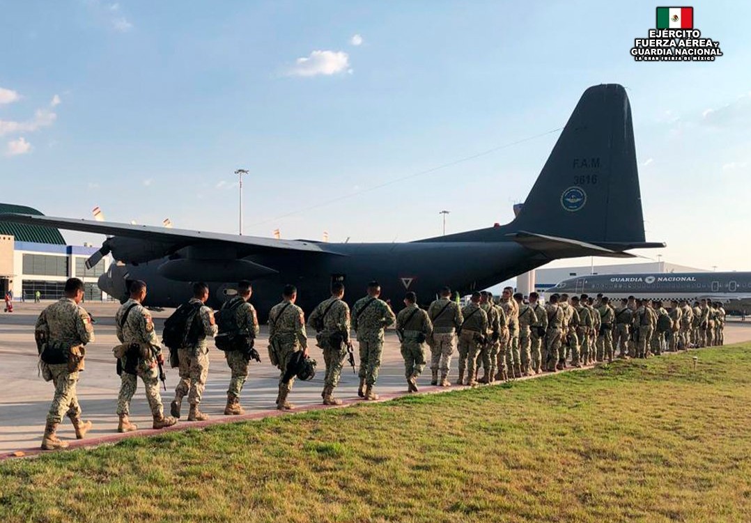 Refuerzan Baja California, Chihuahua y Guanajuato con mil 170 militares