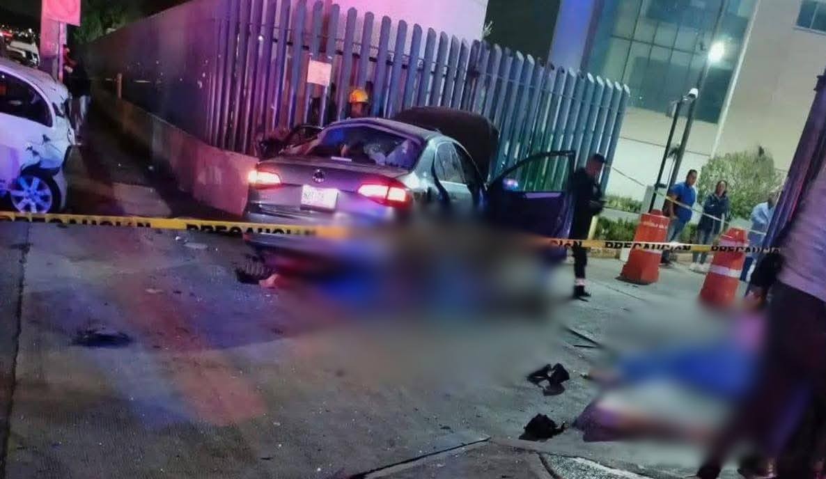 Conductor ebrio atropella a varias personas en Tecámac; hay 4 muerto y 7 lesionados